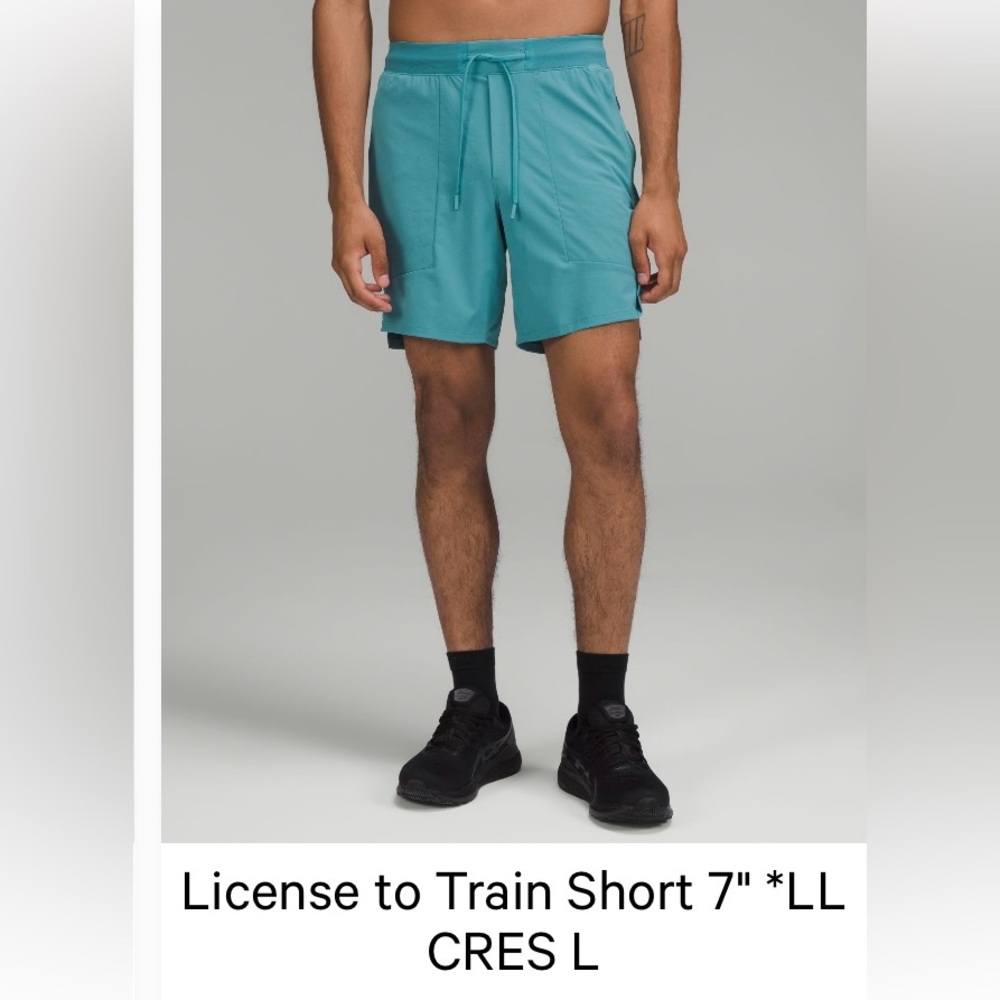 lululemon athletica Men's License to Train Shorts 7” - linerless